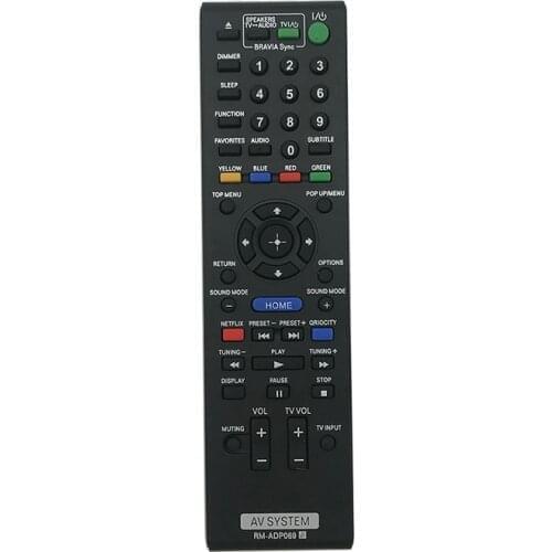 Remote Control For SONY RM-ADP070 RM-ADP076 BDV-T57 HBD-F7 BDV-E290 BDV-N790W BDV-N590 HBD-T58 BDV-E490 BDV-E580 BDV-E6100