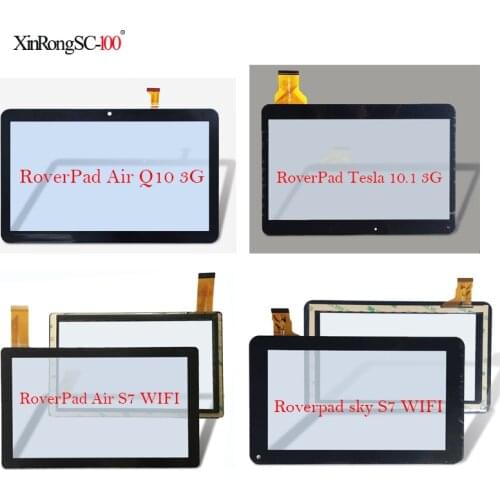 For RoverPad Tesla 10.1 3G/Air Q10 A1030/Sky Q8 8Gb/Air S7 WIFI/Sky S7 WIFI/Play S7/Air S8 Tablet touch screen panel Digitizer