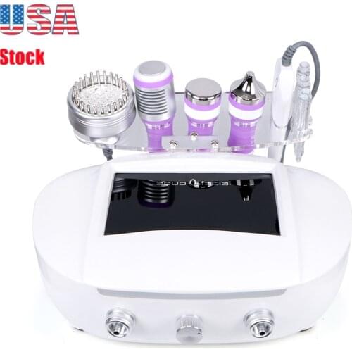 USA Ship Led Photon 7 Colours Ultrasound Face Cleaning Bio Microcurrent Dermabrasion With Cold Hammer