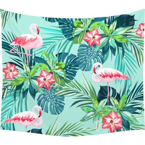 Pumelo Tree Tropical tenture mural Tapestry Wall Hanging Polyester Flamingo Beach Towel Thin Yoga Shawl Mat Wall Art mandala