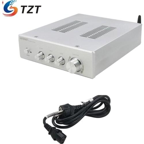 TZT Bluetooth 5.0 Amplifier HiFi Power Amp 300Wx2 Digital Power Amplifier Assembled TPA3255-A