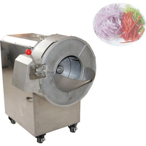 High quality electric slicer shredder potato sliced cucumber shredded automatic high efficiency production machine