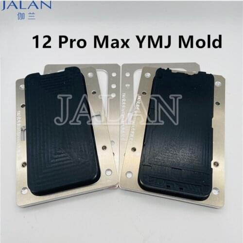 YMJ Mold For iPhone 12 Pro Max LCD Repair Location Broken Display Replace Oca Laminating Unbent Flex Mold