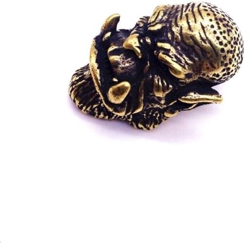 1PC WOW Orc Screw Buckle Leather Belt Bracelet Bag Wallet DIY Decorative Accessories Buckle Pendant EDC Multipurpose Tool