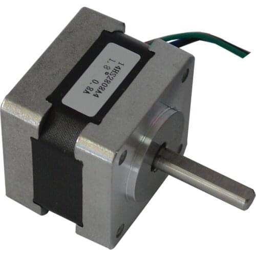 2 phase 28mm 0.8A 12N.cm nema14 35bygh stepper motor application for 3D printer, 35HS2808A4