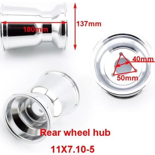 5 Inch 11x7.10-5 Go Kart Wheel Rim GO Kart Off-Road Aluminum Front Wheel