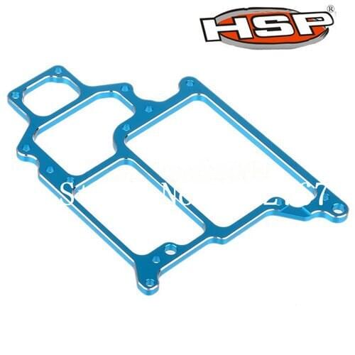 HSP 188065 108065 02069 Upgrade Parts For 1/10 RC Car Spare Parts Aluminum Radio Tray Off Road Monster Truck 94188