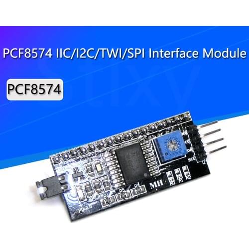 IIC I2C TWI SPI Serial Interface Board Port 1602 2004 LCD LCD1602 Adapter Plate LCD Adapter Converter Module PCF8574