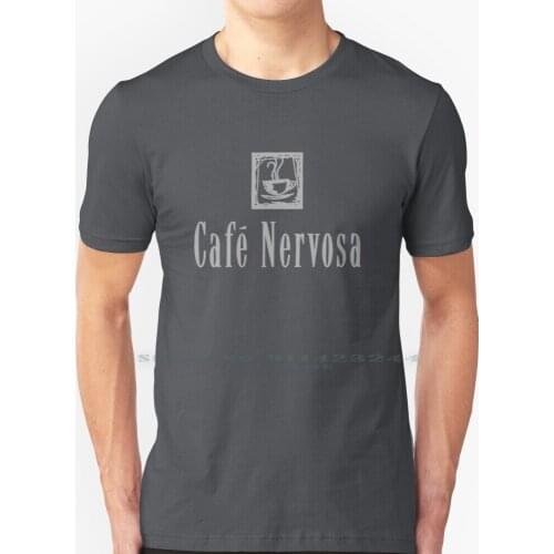 Cafe – Frasier , T Shirt 100% Pure Cotton Cafe Frasier Crane Niles Crane Tv 90s Crane Daphne Moon Creative Trending Vintage