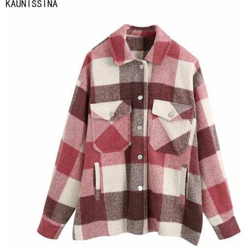 Женские куртки оверсайз KAUNISSINA China At AliExpress