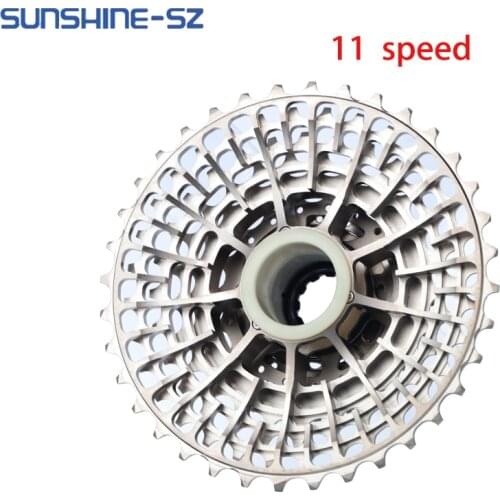 SunShine Cassette 11 speed kit,11 speed mtb star for bicycle Road Bike Sprocket Freewheel,mountain bike parts for Shimano SRAM