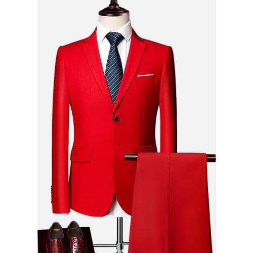 Two Piece Suit, Mens Tailored Suit, Suit, Mens Suit, Red Suit, Purple Suit,mens Tuxedo,two Piece Set,men Suits,suit Men