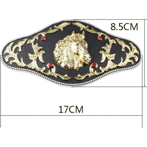 Mans luxury belt buckle Horse Bull head eagle belt buckles for men cowboy 3.8-4cm