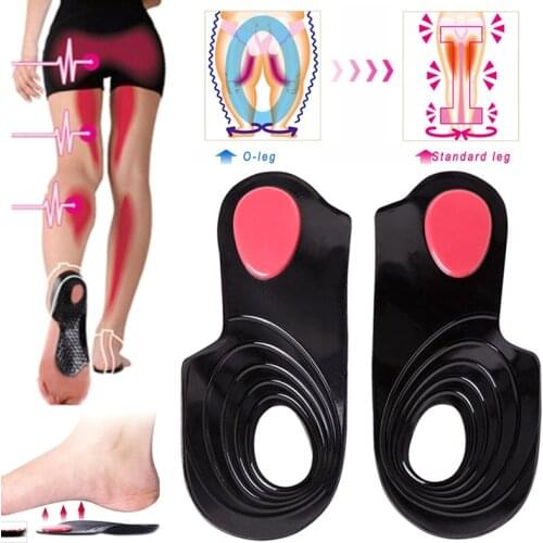 Unisex O/X Legs Correction Insoles Orthopedic Insoles Arch Support Orthoses Pad Massaging Shoe Insoles Foot Health ASD88