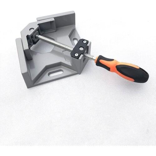 Z&Y Right Angle Clamp Single 90 Degree Double Handle Corner Clips Framing Photo Joiners Clamp Woodworking for Clamping Plastic