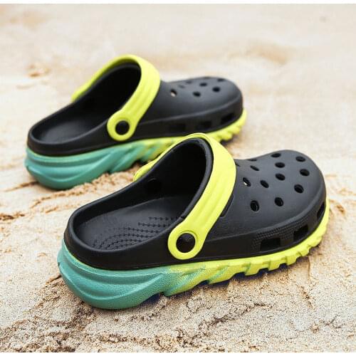 Kids Sandals Toddler Girls Boys sandals beach hole shoe baby beach shoes children sandal Summer antiskid slipper
