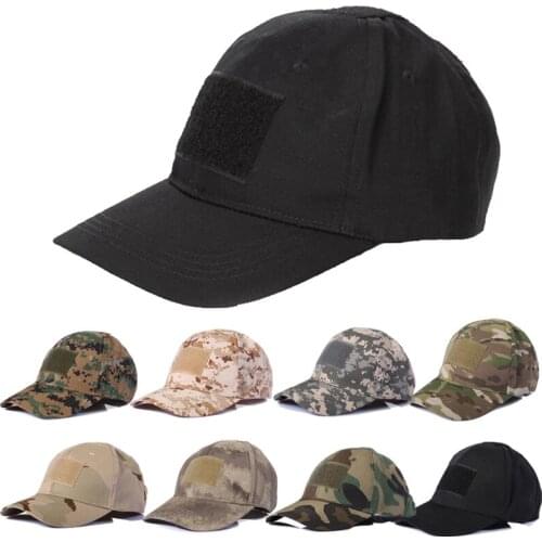 Tactical Airsoft Sunhats Baseball Hat Army Hiking Outdoor Caps Sunbonnet Camping Fishing Cadet Paintball Cap With Velcro