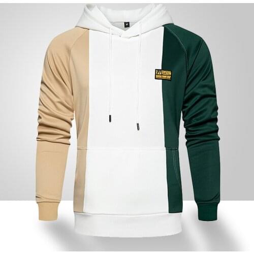 Men Hoodies Sweatshirts Autumn Winter Print Fashion Hoodie Women Patchwork Hoodies Hip Hop Streetwear Hooded Pullover weatshirts