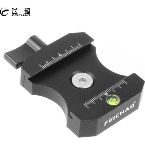 Universal SLR Quick Release Plate Clamp Adapter 3/8" to 1/4" Screw Level for Arca Swiss Camera Ball Head Tripod QR Board 38mm