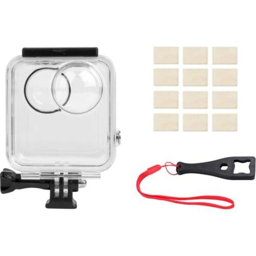 For GoPro MAX Camera 40Meter Underwater Waterproof Protective Housing Shell Diving Floating Rod Buoyancy Stick