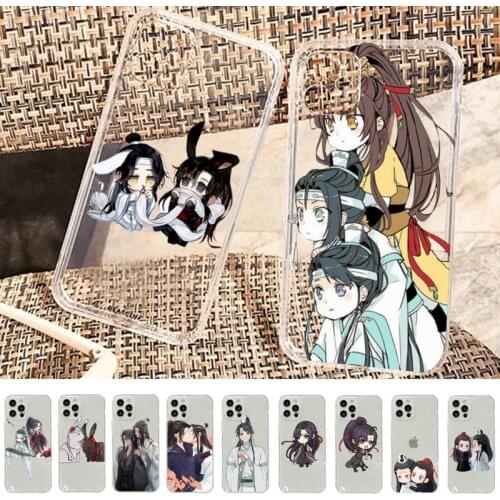 Protective Grandmaster Mo Dao Zu Shi MDZS Anime Phone Case for iPhone 11 12 pro XS MAX 8 7 6 6S Plus X 5S SE 2020 XR case