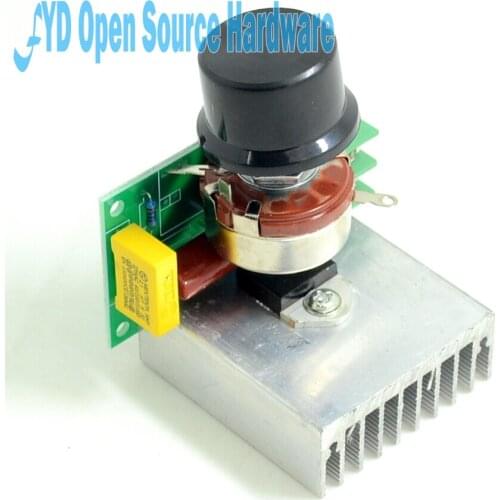 1pcs Imported 3800W SCR High-power electronic regulator, dimmer, speed, thermostat wholesale