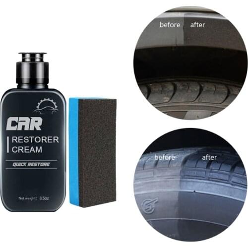 100ml Car Refurbished Cream for Auto Leather Parts Fast Acting Cleaning Tools Plastic Leather Surface Repair Tool Kit