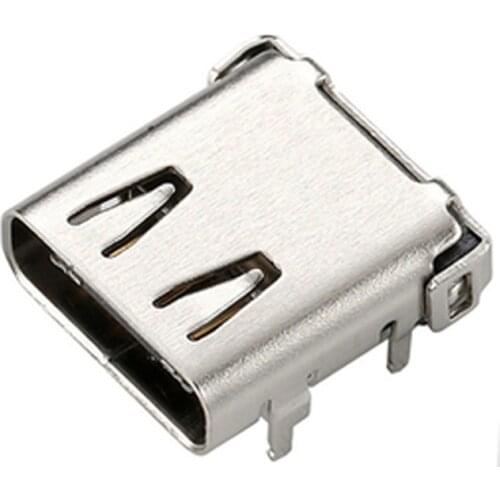 2-6pcs Type C Micro 24Pin USB 3.1 On board Horizontal Female Port Jack Tail Sockect Plug For phone charge data connector