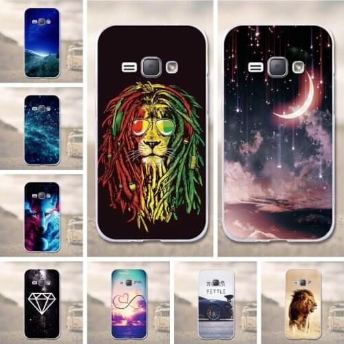 Case for Samsung Galaxy J1 2016 J120F J120H 4.5" Case Cover 3D Parttern TPU Soft Silicone Cover For Samsung J1 2016 Phone Case