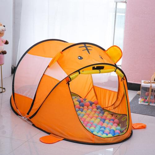 Baby Toy Tent Folding Prince Princess Tent Children Castle Play House Kid Gift Outdoor Beach Zipper Tent Gifts