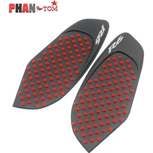 For Yamaha R6 2008 - 2015 Motorcycle Anti slip Tank Pad 3M Side Gas Knee Grip Traction Pads Protector Sticker