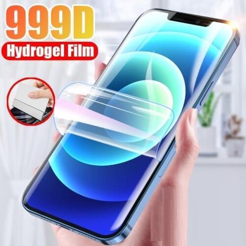 Full Cover Matte Hydrogel Film For iPhone 12 11 Pro MAX mini Screen Protector 12 X XR XS Max 7 8 6S Plus SE 2020 Film