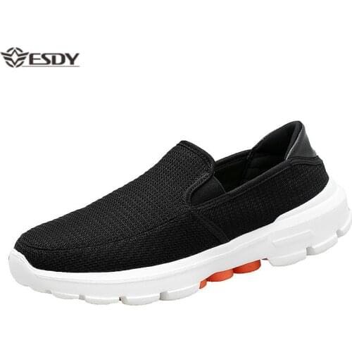 2019 Summer Men Shoes Slip on Men Casual Shoes Breathable Comfortable Lightweight Walking Sneakers Flat Shoes Feminino Zapatos
