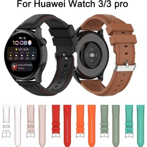 Wrist Band for Huawei Watch 3 pro Silicone Sport Wrist Strap for GT 2 Pro/ GT2 42mm Watchband Bracelet Replacement Accessories