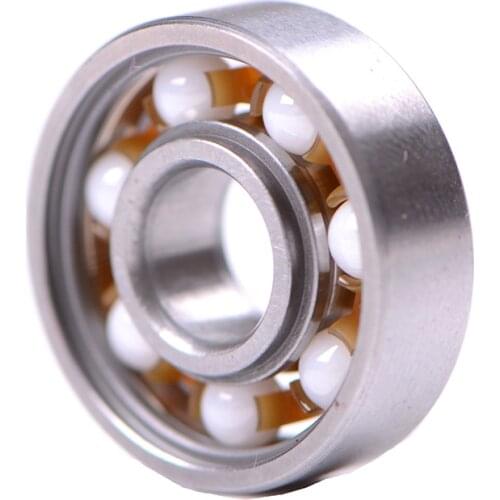 Ceramic ball 608RS Inline Roller Skate Wheel Bearing ABEC 11 Anti-rust Skateboard Wheel Bearing 608 RS 8x22x7mm shaft