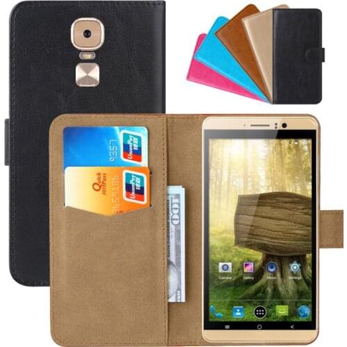 Luxury Wallet Case For XGODY Y14 PU Leather Retro Flip Cover Magnetic Fashion Cases Strap