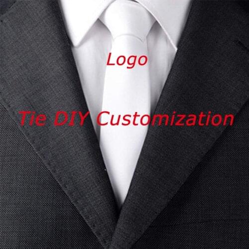 DIY Private Design Multiple Fashion Styles Custom Mens Tie Christmas Party Gifts Skinny Tie Casual Business Wedding Suits Ties