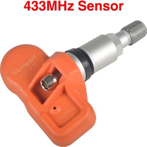 SUNWOLF Programmable TPMS Sensor 433MHz Tire Pressure Monitoring System Universal Sensor High Quality For MaxiTPMS