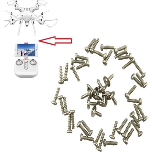 39Pcs Screws for SYMA X8 X8C X8G X8W X8HC X8HW Axis Remote Blade Protective Cover Control Helicopter Screw Package Accessories
