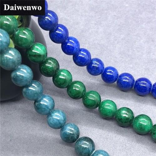 3 Colors Chalcedony Beckite Bead 6-12mm Round Natural Loose Stone Diy for Jewely