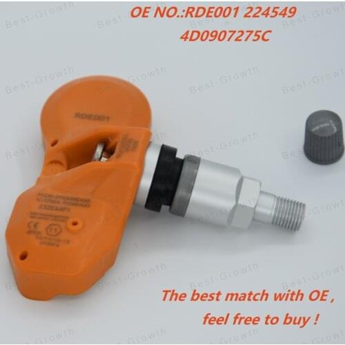 433 Mhz 4D0-907-275 C / 4D0907275C 4 PCS Tire Pressure Sensor TPMS For Audi A8 Quattro 2003-2009 / VOLKSWAGEN PHAETON 2004-2006