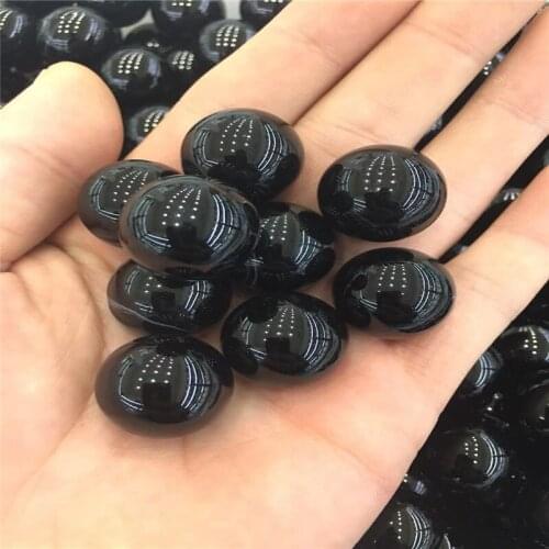 500 grams, Being filmed under the lights, 2 cm new fashion black agate ball, crystal beads home decoration