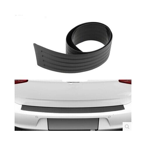 Car-Styling Rear Bumper Sill pedal Scuff Protective Stickers For Subaru Forester Outback Legacy Impreza XV BRZ