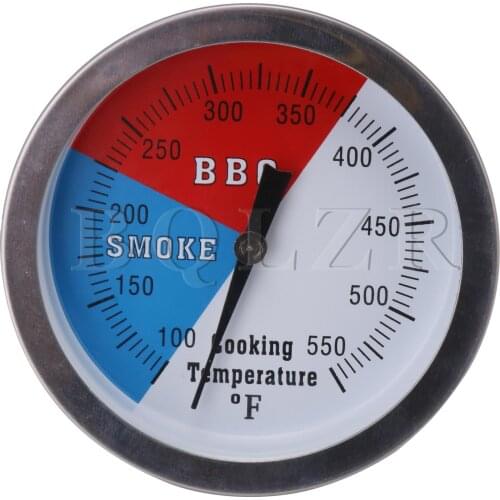 BQLZR Accurate Charcoal Grill Temperature Gauge 3.14"Dia Grill Outdoor Cooking