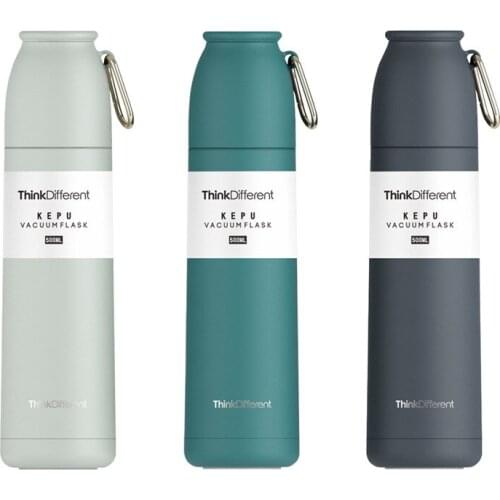 Business thermos cup Double wall Stainles Steel Water bottle Thermos bottle straight cup classic design Insulated Vacuum Flask