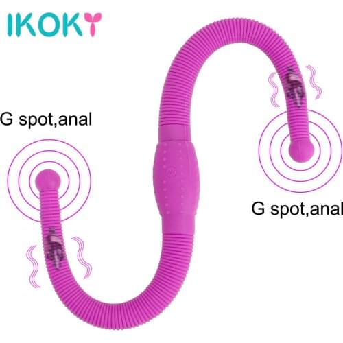 Dual Vibrators for Women Dildos Anal Plug Vagina Massage Sex Toys Adults Couple Tool Erotic Machine Men Butt Sextoys Female Shop