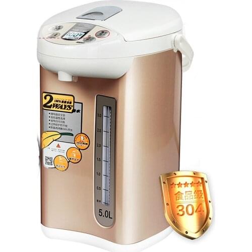 Electric kettle thermoelectric water bottle 5L household 304 stainless steel automatic thermal insulation electric kett