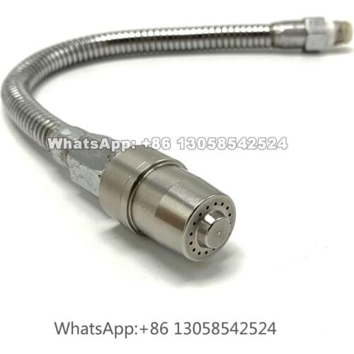 SS304 Round 16 Holes Air Windjet Nozzle, Compressed Air Knife Nozzle, Low Noise Level Round Air Nozzle