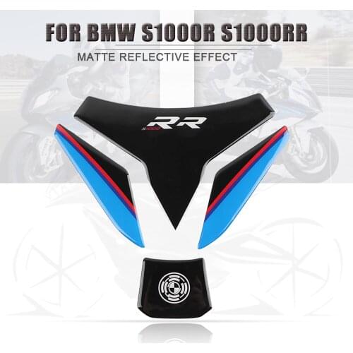 JDSOON Motorcycle 3D Fuel Oil Tank Pad Decal Emblem Protector Cover Gas Cap Sticker For BMW S1000R S1000RR 10-19