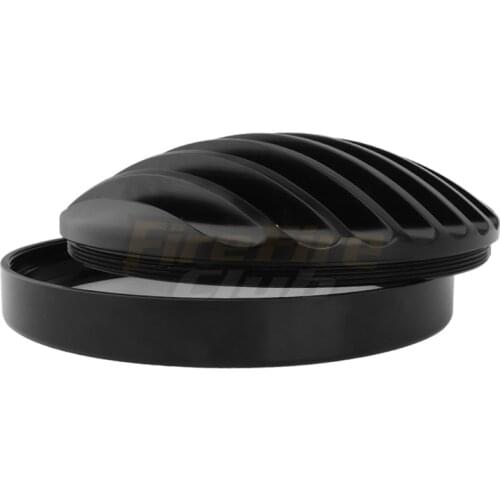 Motorcycle 5.75" 5 3/4" CNC Led Headlight Grill Cover For Harley Sportster XL 883 Iron 1200 04-14 Custom XL1200C 1200